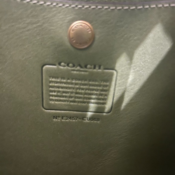 Coach Brooklyn 28 Dark Lime - Picture 9 of 11